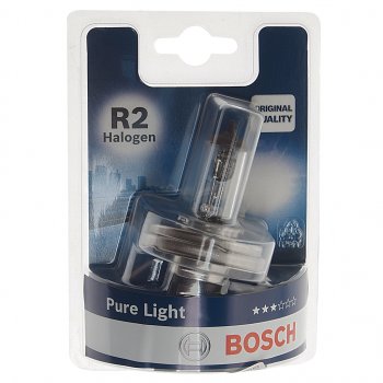 181 р. Лампа 12V R2 4540W P45t блистер (1шт.) Pure Light BOSCH BOSCH 1987301021  с доставкой в г. Керчь. Увеличить фотографию 1