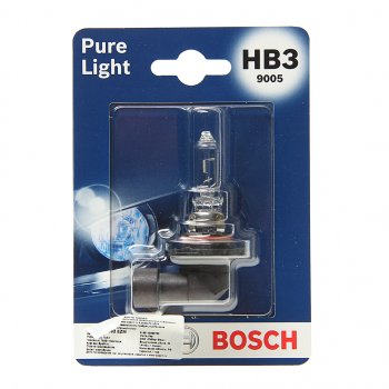 699 р. Лампа 12V HB3 60W P20d блистер (1шт.) Pure Light BOSCH BOSCH 1987301062  с доставкой в г. Керчь. Увеличить фотографию 1