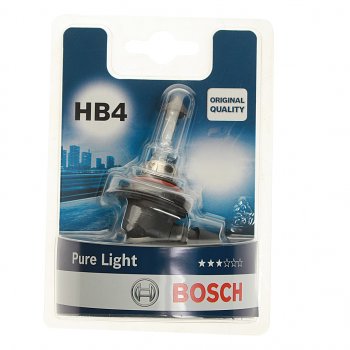 519 р. Лампа 12V HB4 51W P22d блистер (1шт.) Pure Light BOSCH BOSCH 1987301063  с доставкой в г. Керчь. Увеличить фотографию 1