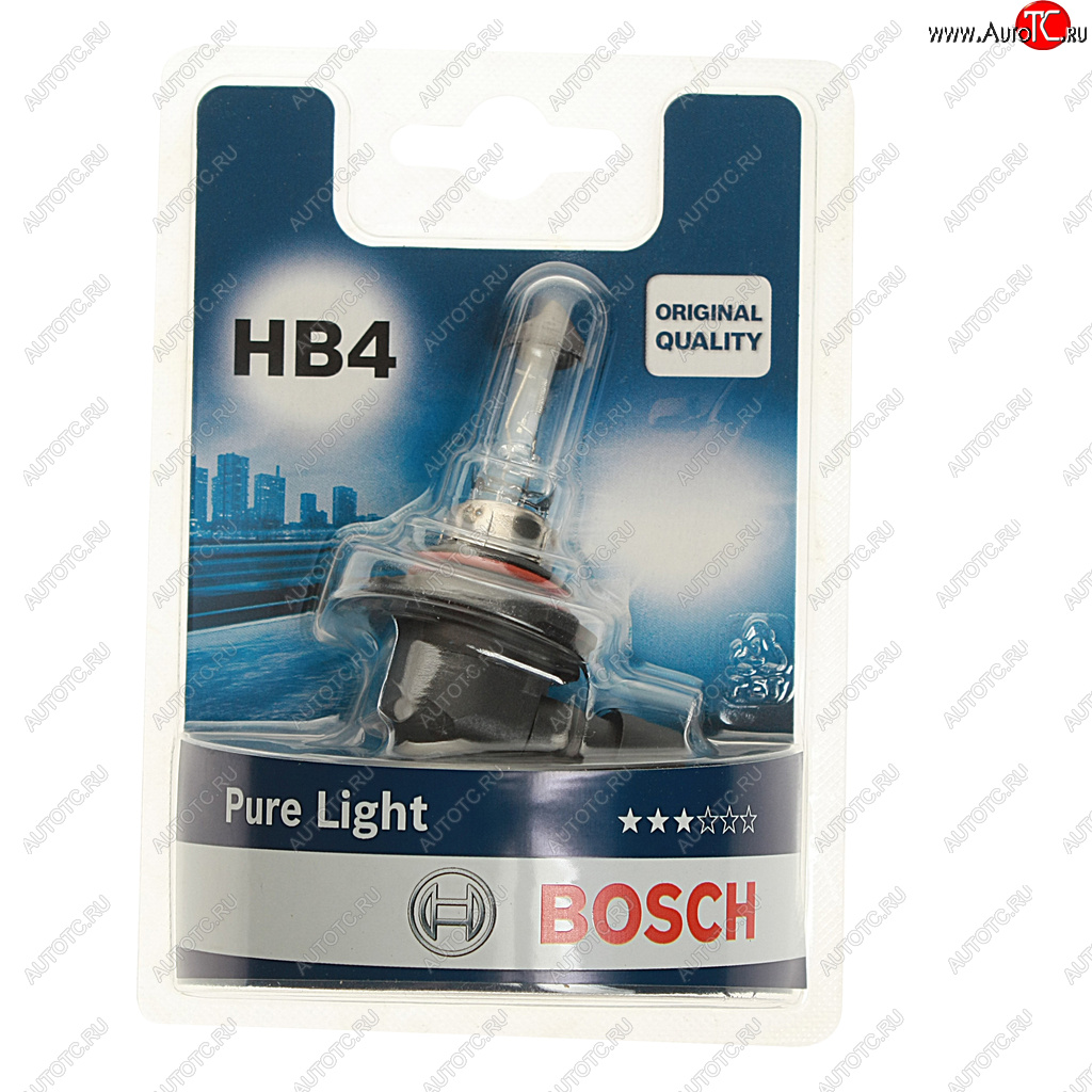 519 р. Лампа 12V HB4 51W P22d блистер (1шт.) Pure Light BOSCH BOSCH 1987301063  с доставкой в г. Керчь
