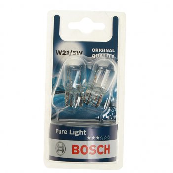 429 р. Лампа 12V P215W BAY15d блистер (2шт.) Pure Light BOSCH BOSCH 1987301079  с доставкой в г. Керчь. Увеличить фотографию 1