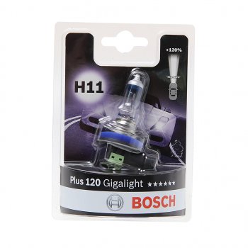 1 159 р. Лампа 12V H11 55W PGJ19-2 +120% блистер (1шт.) Gigalight BOSCH BOSCH 1987301133  с доставкой в г. Керчь. Увеличить фотографию 1