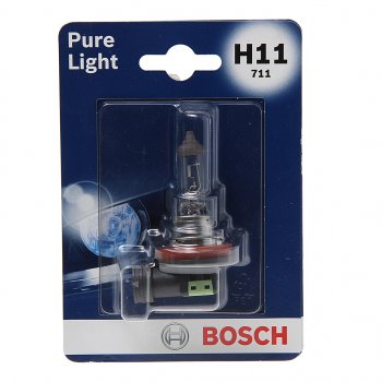 799 р. Лампа 12V H11 55W PGJ19-2 блистер (1шт.) Pure Light BOSCH BOSCH 1987301339  с доставкой в г. Керчь. Увеличить фотографию 1