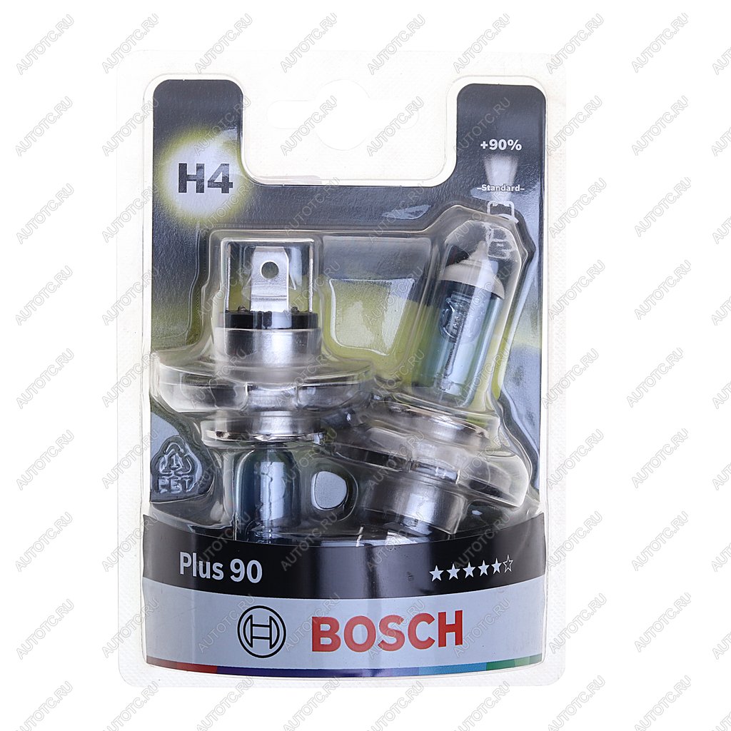 1 129 р. Лампа 12V H4 6055W P43t +90% блистер (2шт.) Plus 90 (замена для 1987301074) Gigalight Plus 120 BOSC BOSCH 1987301422  с доставкой в г. Керчь