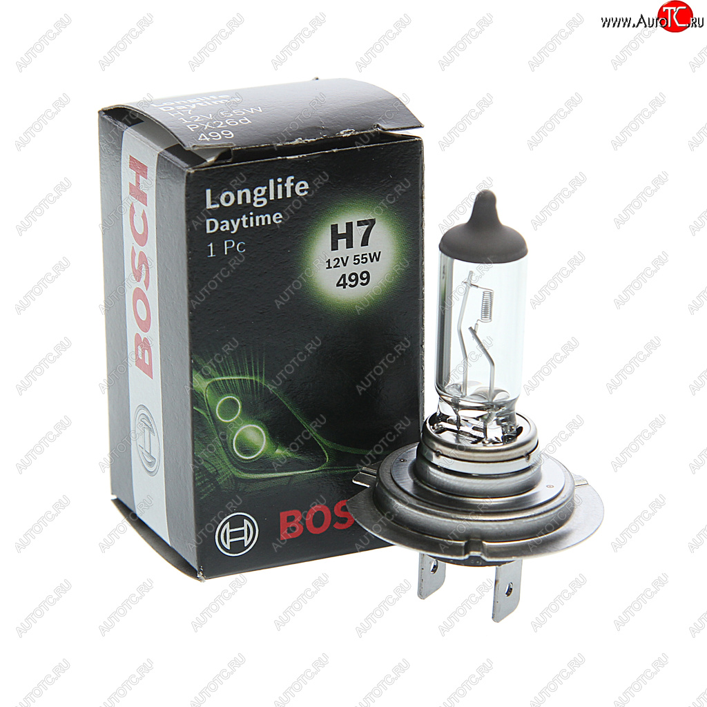 439 р. Лампа 12V H7 55W PX26d Longlife Daytime BOSCH BOSCH 1987302078  с доставкой в г. Керчь