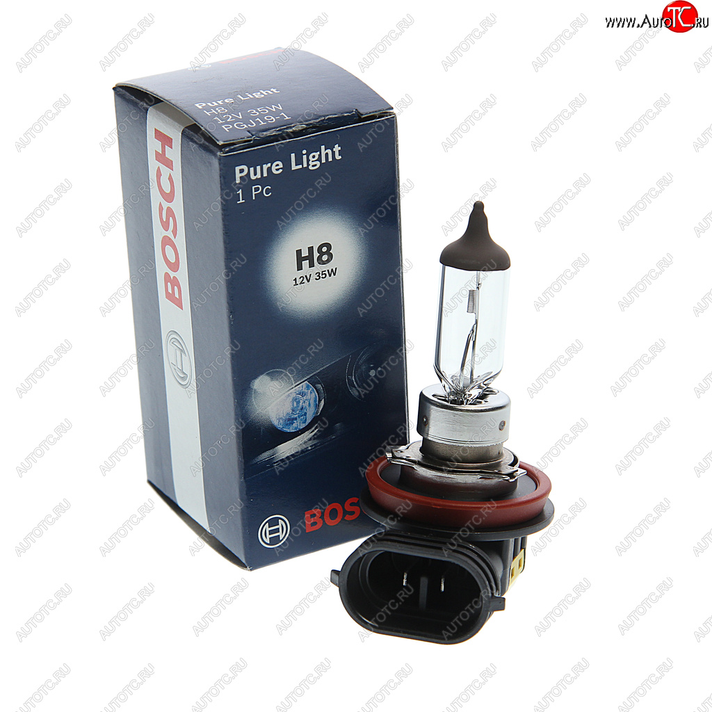 759 р. Лампа 12V H8 35W PGJ19 Pure Light BOSCH BOSCH 1987302081  с доставкой в г. Керчь