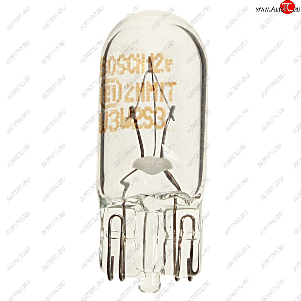 42 р. Лампа 12V W3W W2.1х9.5d Pure Light BOSCH BOSCH 1987302217  с доставкой в г. Керчь