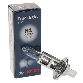 257 р. Лампа 24V H1 70W P14.5s Trucklight BOSCH BOSCH 1987302411  с доставкой в г. Керчь. Увеличить фотографию 1