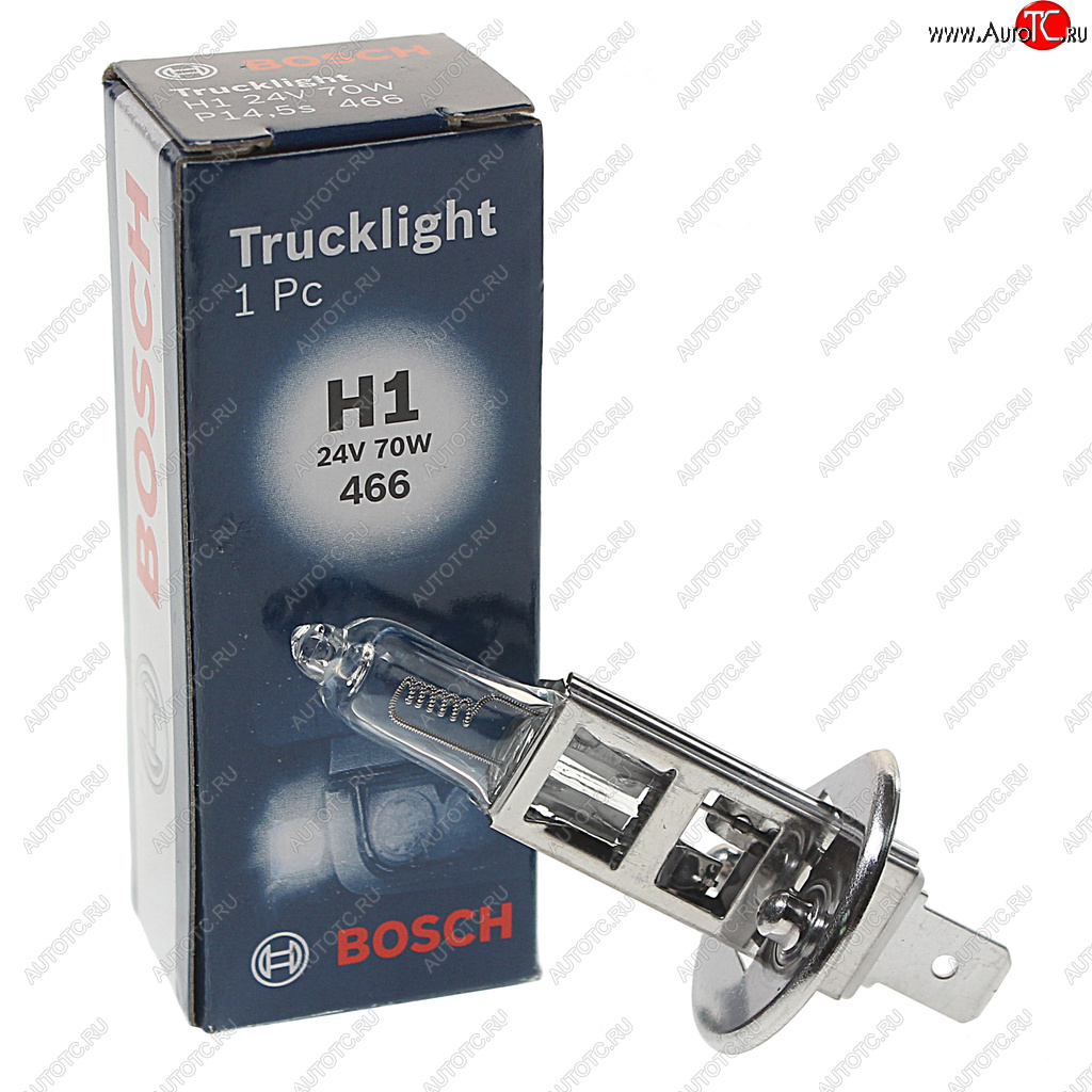 257 р. Лампа 24V H1 70W P14.5s Trucklight BOSCH BOSCH 1987302411  с доставкой в г. Керчь
