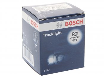 214 р. Лампа 24V R2 5550W P45t Trucklight BOSCH BOSCH 1987302421  с доставкой в г. Керчь. Увеличить фотографию 3