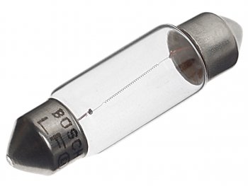 43 р. Лампа 24V C5W SV8.5-8 Trucklight BOSCH BOSCH 1987302507  с доставкой в г. Керчь. Увеличить фотографию 1