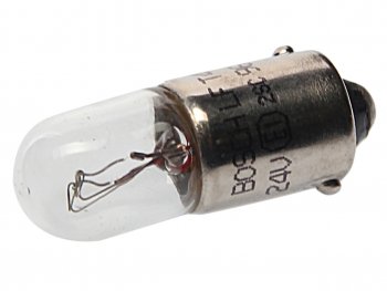 42 р. Лампа 24V T4W BA9s Trucklight BOSCH BOSCH 1987302512  с доставкой в г. Керчь. Увеличить фотографию 1
