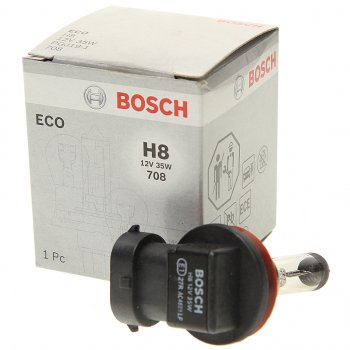 519 р. Лампа 12V H8 35W PGJ19-1 Eco BOSCH BOSCH 1987302805  с доставкой в г. Керчь. Увеличить фотографию 2