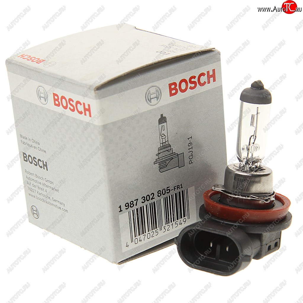 519 р. Лампа 12V H8 35W PGJ19-1 Eco BOSCH BOSCH 1987302805  с доставкой в г. Керчь