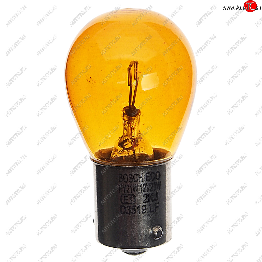 58 р. Лампа 12V PY21W BAU15s желтая Pure Light BOSCH BOSCH 1987302812  с доставкой в г. Керчь