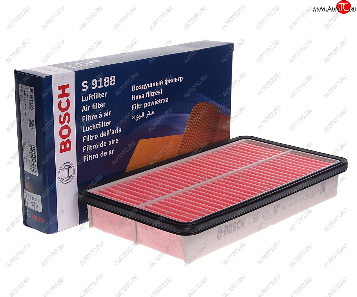 1 199 р. Фильтр воздушный MAZDA 6 (02-12),626 (98-02),MPV (00-06) BOSCH BOSCH 1987429188  с доставкой в г. Керчь