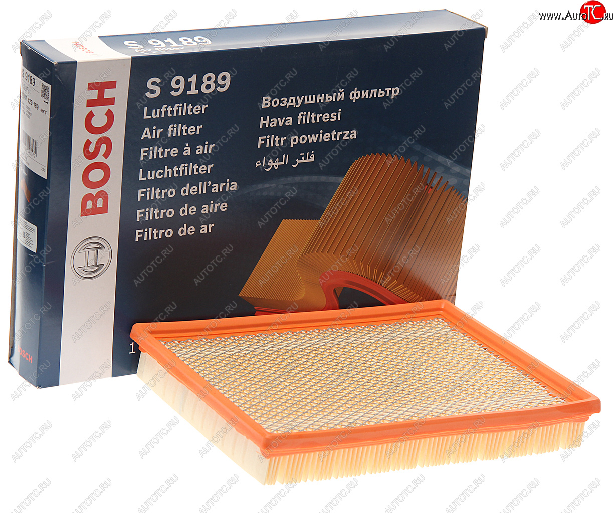 999 р. Фильтр воздушный JEEP Cherokee (04-) BOSCH BOSCH 1987429189 BOSCH 1987429189  с доставкой в г. Керчь
