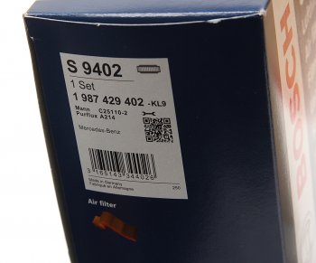 2 449 р. Фильтр воздушный MERCEDES G (W463) BOSCH BOSCH 1987429402  с доставкой в г. Керчь. Увеличить фотографию 2
