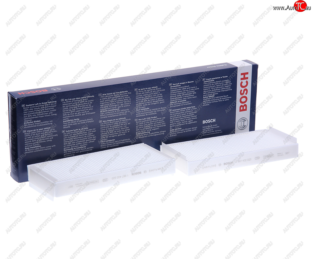 1 149 р. Фильтр воздушный салона MERCEDES E (W210) BOSCH BOSCH 1987432020 BOSCH 1987432020  с доставкой в г. Керчь