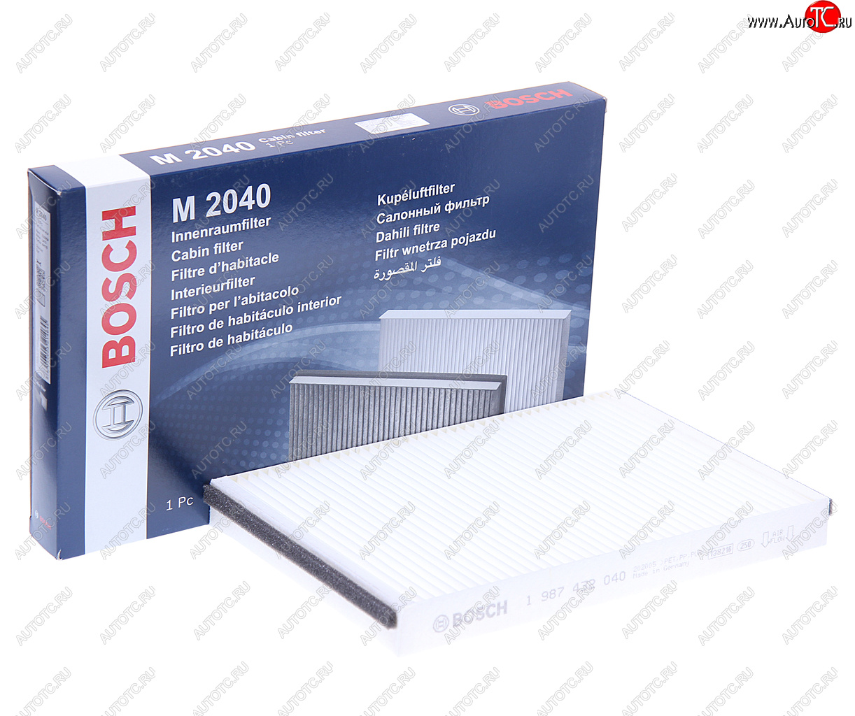 649 р. Фильтр воздушный салона OPEL Astra G (98-),Astra H (04-) BOSCH BOSCH 1987432040  с доставкой в г. Керчь