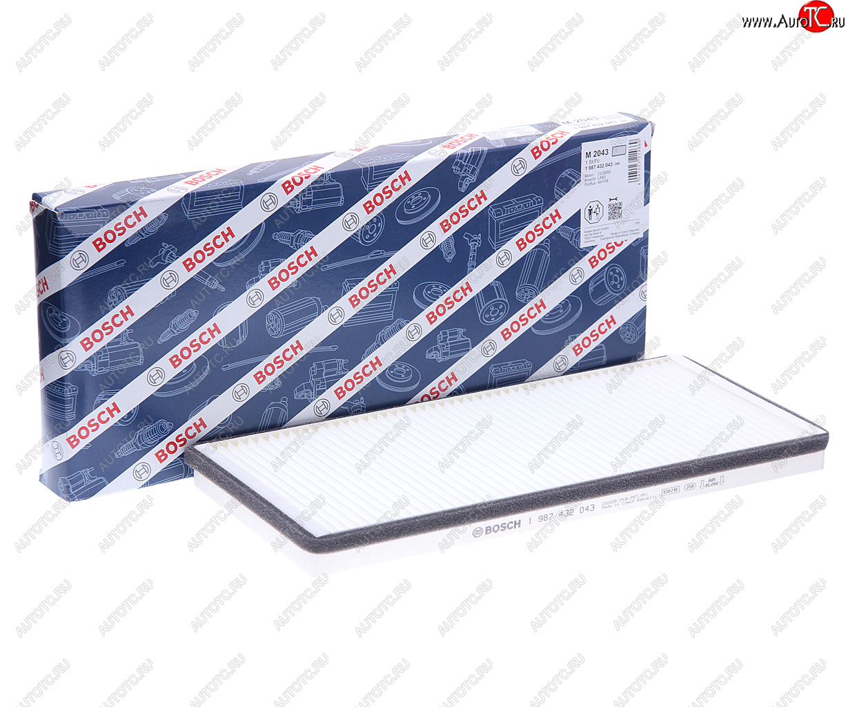 1 189 р. Фильтр воздушный салона MERCEDES Sprinter (95-06) BOSCH BOSCH 1987432043 BOSCH 1987432043  с доставкой в г. Керчь