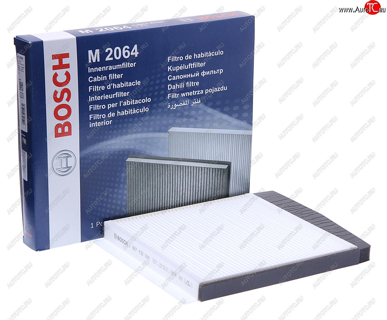 1 589 р. Фильтр воздушный салона VOLVO C70,S60,S80,V70,XC70,XC90 BOSCH BOSCH 1987432064  с доставкой в г. Керчь