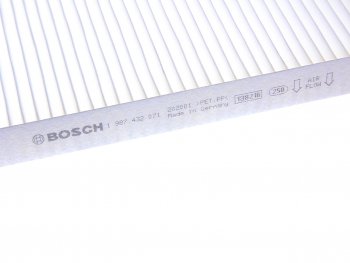 1 089 р. Фильтр воздушный салона AUDI A4 (01-04),A6 (97-05) SEAT Exeo (09-) BOSCH BOSCH 1987432071  с доставкой в г. Керчь. Увеличить фотографию 2