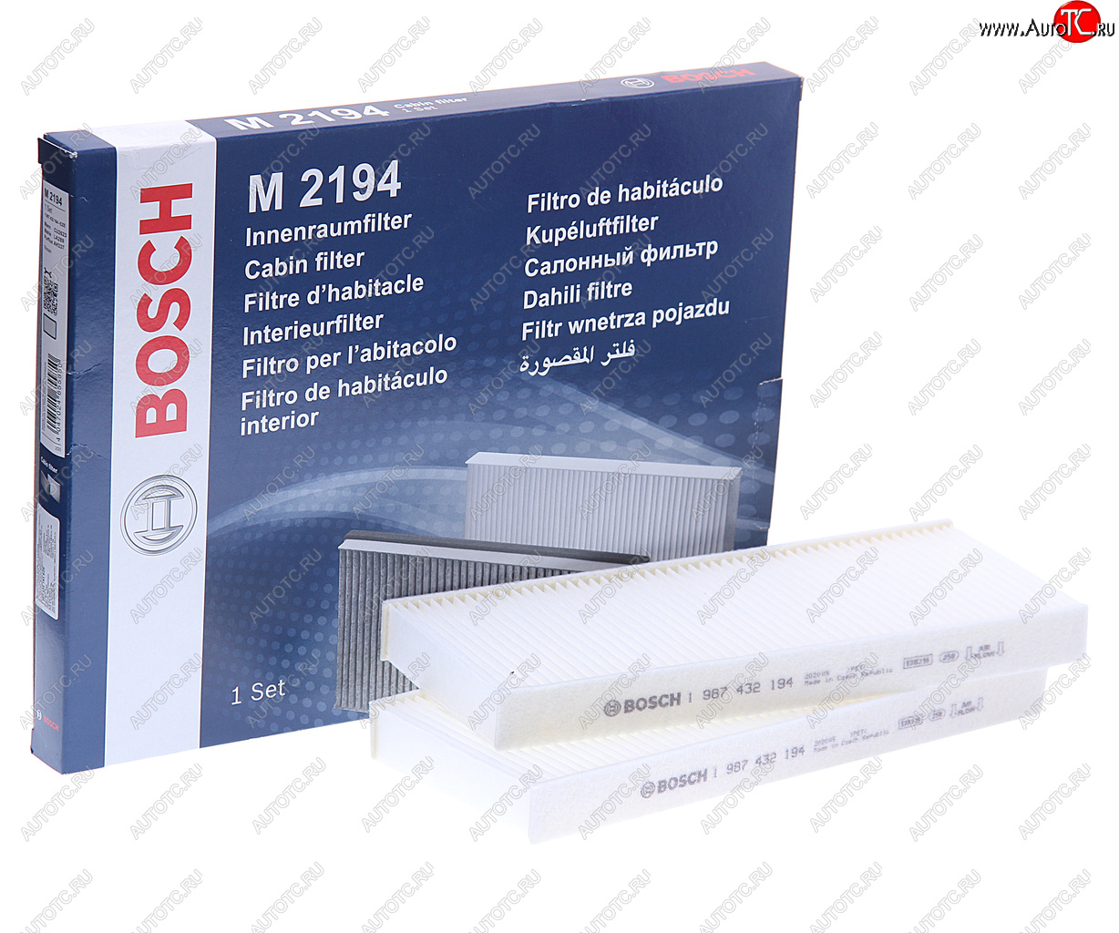 1 199 р. Фильтр воздушный салона NISSAN Navara (D40),Pathfinder (R51) (05-) BOSCH BOSCH 1987432194  с доставкой в г. Керчь