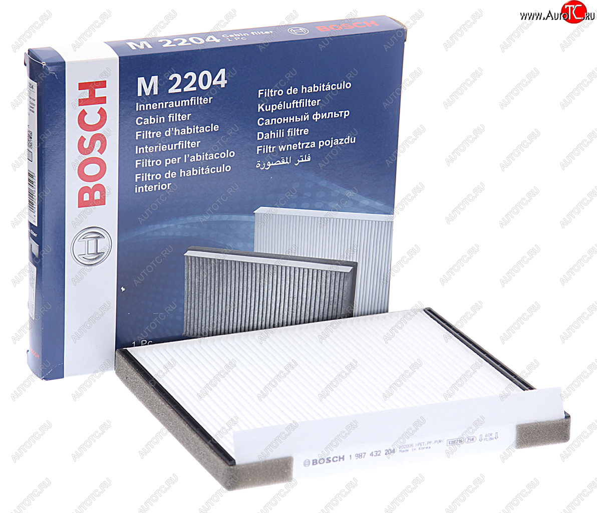 959 р. Фильтр воздушный салона HYUNDAI Accent (06-),Elantra (06-) BOSCH BOSCH 1987432204 BOSCH 1987432204  с доставкой в г. Керчь
