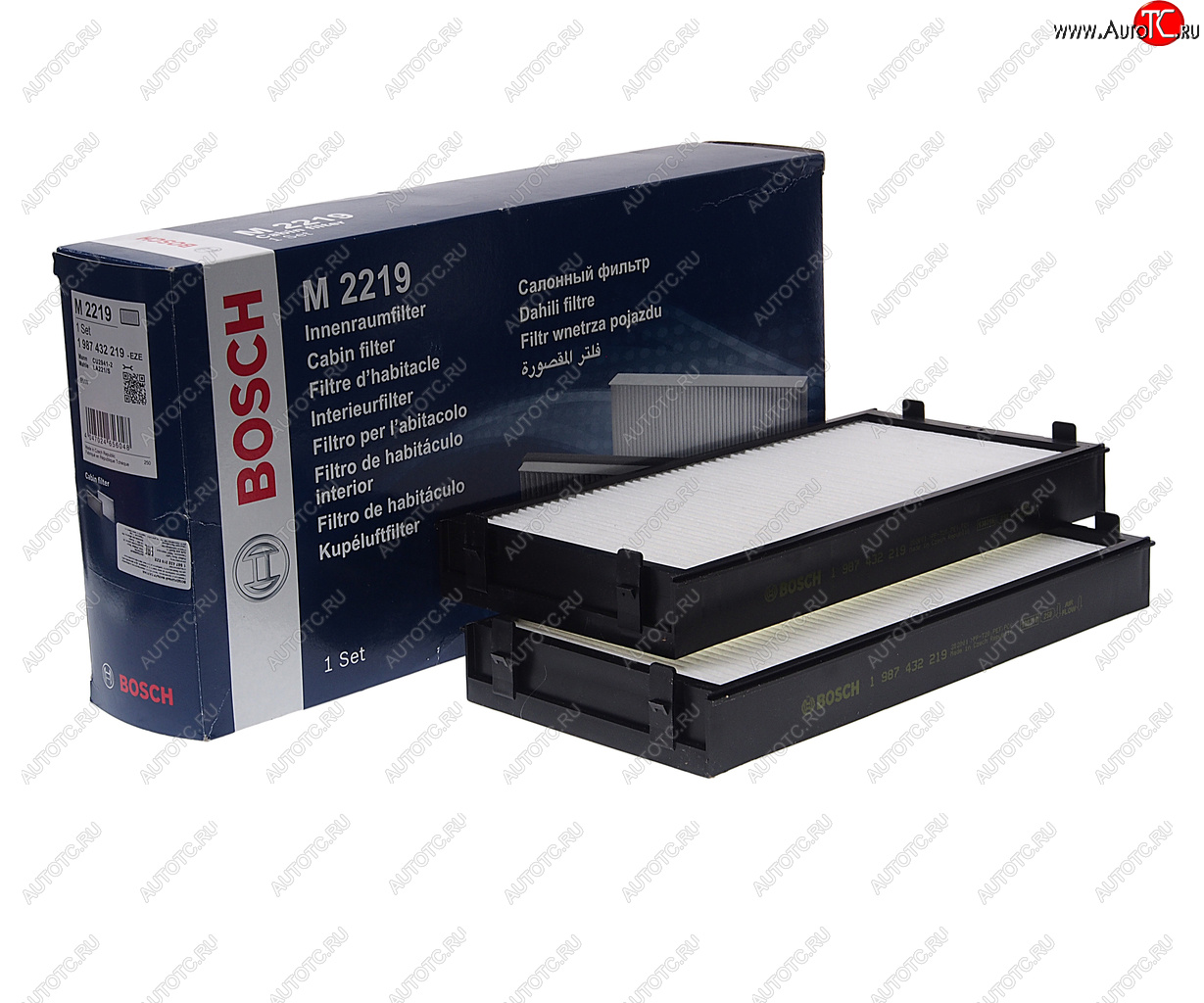 2 899 р. Фильтр воздушный салона BMW X5 (E70) (07-) BOSCH BOSCH 1987432219 BOSCH 1987432219  с доставкой в г. Керчь