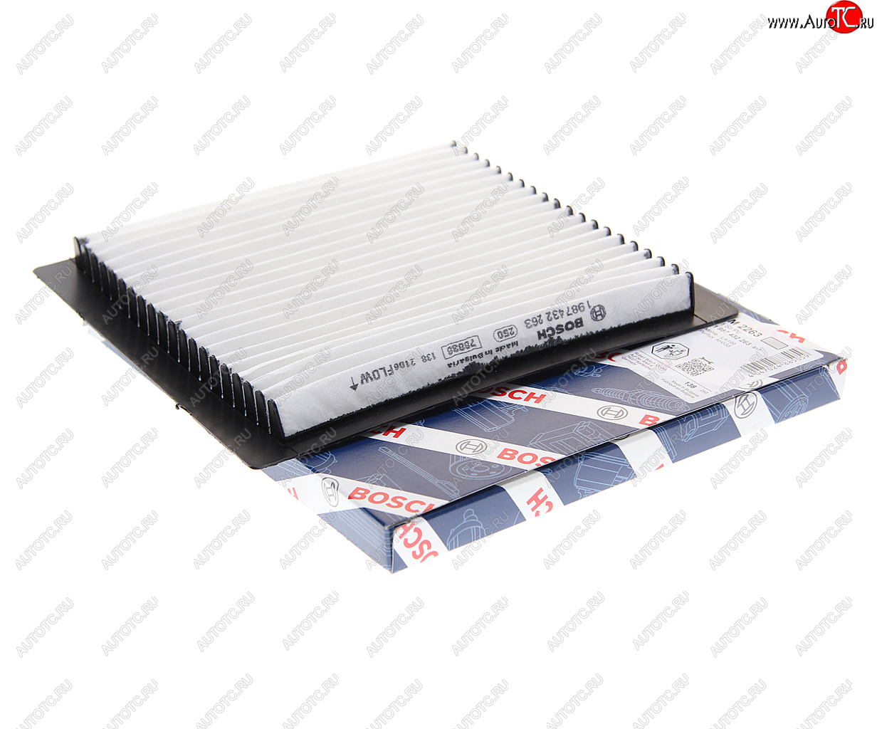 629 р. Фильтр воздушный салона TOYOTA Highlander (03-) LEXUS GS,IS,RX (97-) BOSCH BOSCH 1987432263 BOSCH 1987432263  с доставкой в г. Керчь