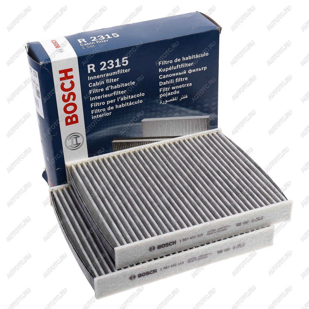 3 299 р. Фильтр воздушный салона BMW 5 (F10,F11),7 (F01,F02,F03,F04 ) угольный BOSCH BOSCH 1987432315 BOSCH 1987432315  с доставкой в г. Керчь