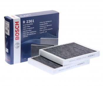 2 699 р. Фильтр воздушный салона BMW 5 (E39) угольный BOSCH BOSCH 1987432361  с доставкой в г. Керчь. Увеличить фотографию 1