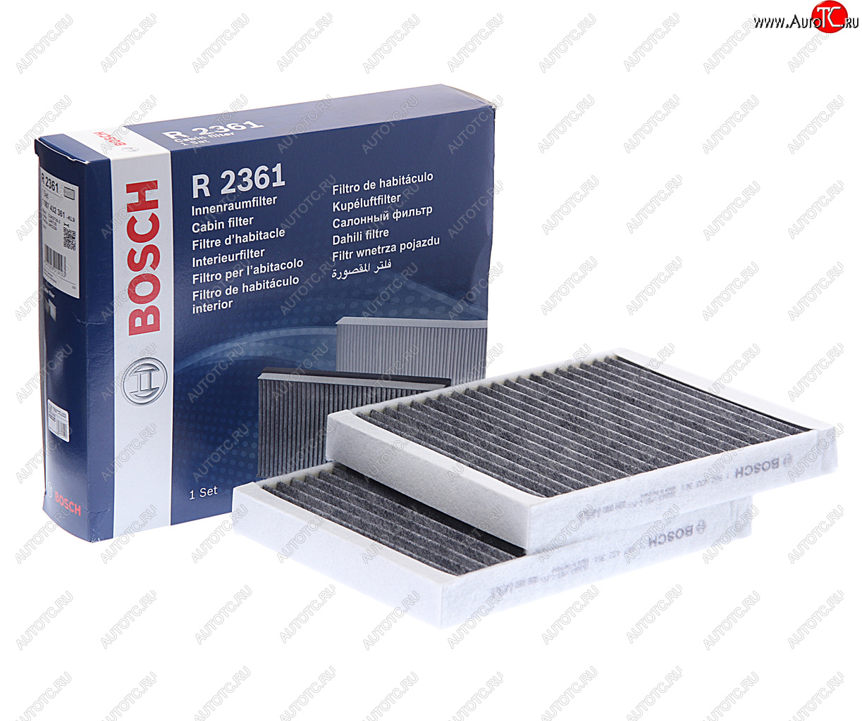2 699 р. Фильтр воздушный салона BMW 5 (E39) угольный BOSCH BOSCH 1987432361  с доставкой в г. Керчь