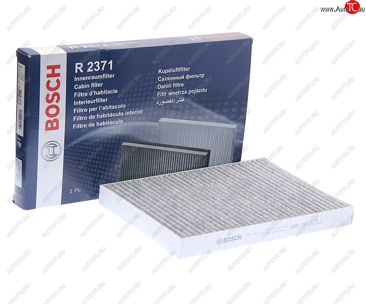 1 499 р. Фильтр воздушный салона AUDI A4 (01-04),A6 (97-05) SEAT Exeo (09-) BOSCH BOSCH 1987432371  с доставкой в г. Керчь