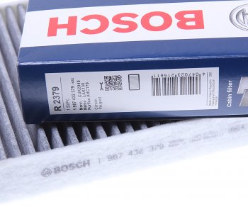1 499 р. Фильтр воздушный салона PEUGEOT 307,308 CITROEN C3,C4,DS4 угольный BOSCH BOSCH 1987432379  с доставкой в г. Керчь. Увеличить фотографию 2