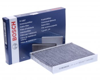 1 289 р. Фильтр воздушный салона FORD Fusion,Fiesta угольный BOSCH BOSCH 1987432387  с доставкой в г. Керчь. Увеличить фотографию 1