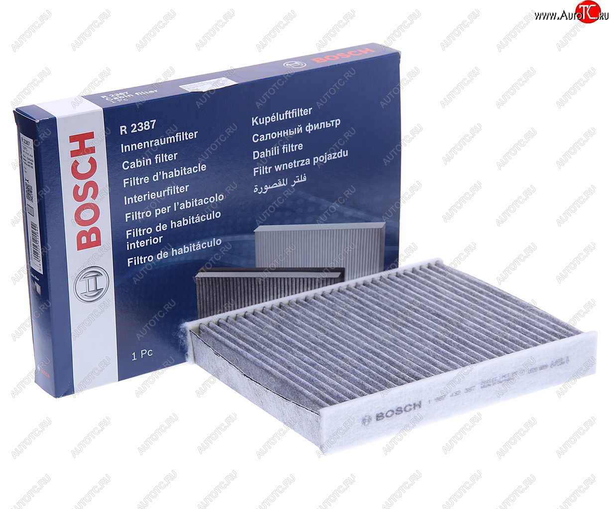 1 289 р. Фильтр воздушный салона FORD Fusion,Fiesta угольный BOSCH BOSCH 1987432387  с доставкой в г. Керчь