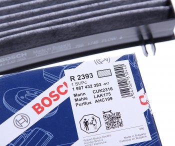 1 149 р. Фильтр воздушный салона RENAULT Megane угольный BOSCH BOSCH 1987432393 BOSCH 1987432393  с доставкой в г. Керчь. Увеличить фотографию 3