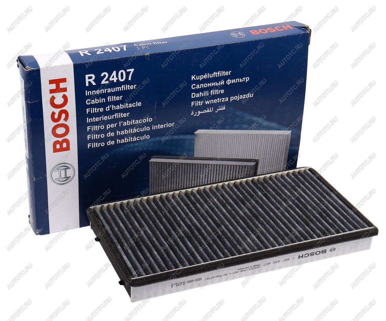 2 599 р. Фильтр воздушный салона PORSHE 911 Carrera (05-) угольный BOSCH BOSCH 1987432407 BOSCH 1987432407  с доставкой в г. Керчь