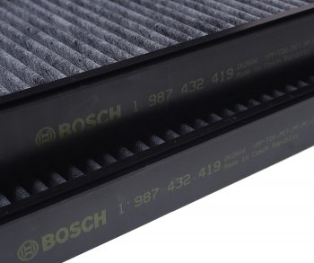5 699 р. Фильтр воздушный салона BMW X5 (E70),X6 (E71) угольный (2шт.) BOSCH BOSCH 1987432419 BOSCH 1987432419  с доставкой в г. Керчь. Увеличить фотографию 2