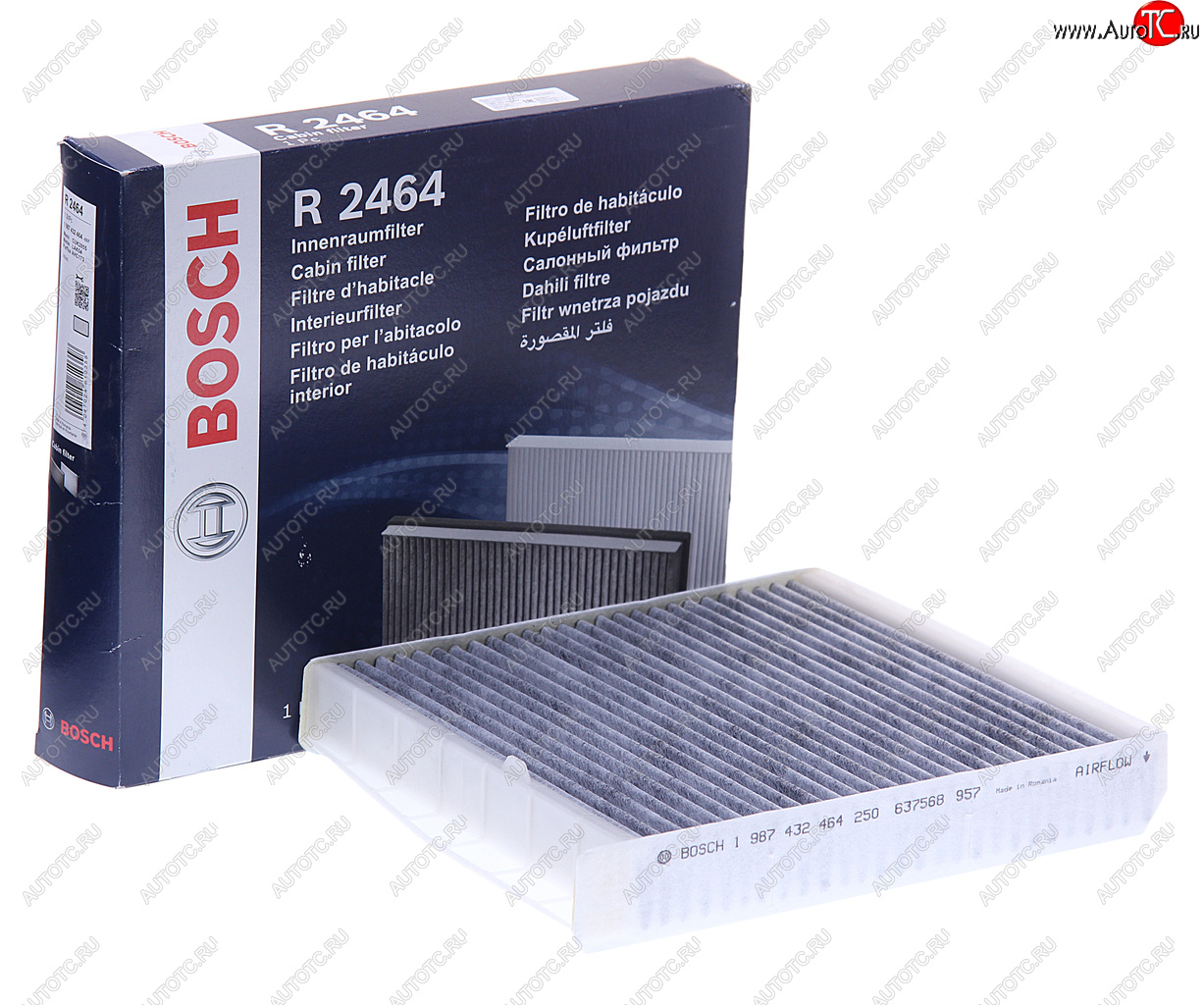 2 999 р. Фильтр воздушный салона VOLVO S60,S80,XC90 угольный BOSCH BOSCH 1987432464 BOSCH 1987432464  с доставкой в г. Керчь