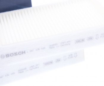 1 989 р. Фильтр воздушный салона BMW X3 (F25),X4 (F26) комплект (2шт.) BOSCH BOSCH 1987435055  с доставкой в г. Керчь. Увеличить фотографию 2