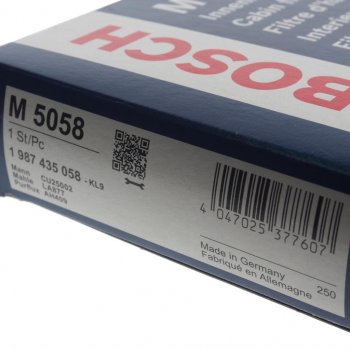 1 259 р. Фильтр воздушный салона MERCEDES GL (X166),ML (W166) BOSCH BOSCH 1987435058  с доставкой в г. Керчь. Увеличить фотографию 3