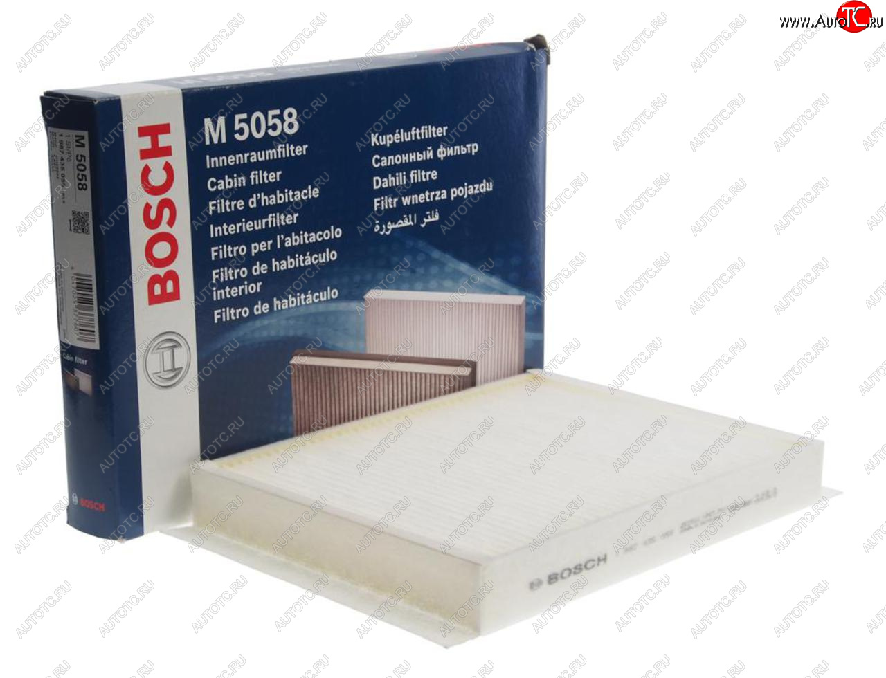 1 259 р. Фильтр воздушный салона MERCEDES GL (X166),ML (W166) BOSCH BOSCH 1987435058  с доставкой в г. Керчь