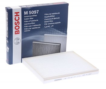 639 р. Фильтр воздушный салона HYUNDAI Elantra (06-),i30 (12-) KIA Ceed (12-) BOSCH BOSCH 1987435097 BOSCH 1987435097  с доставкой в г. Керчь. Увеличить фотографию 1