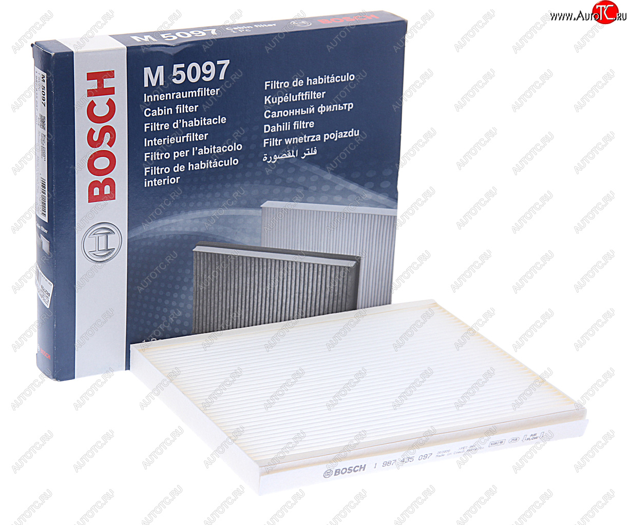 639 р. Фильтр воздушный салона HYUNDAI Elantra (06-),i30 (12-) KIA Ceed (12-) BOSCH BOSCH 1987435097 BOSCH 1987435097  с доставкой в г. Керчь