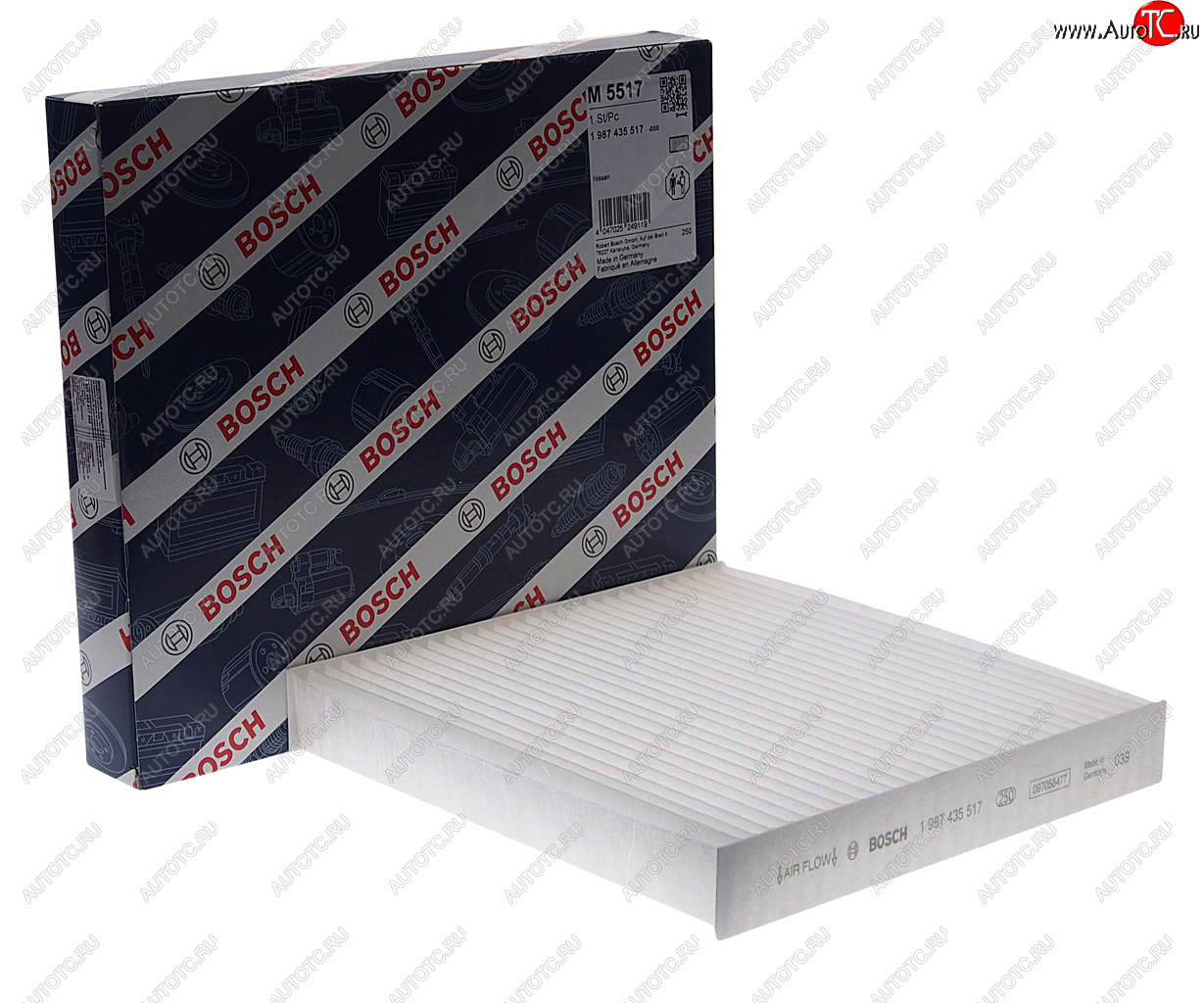969 р. Фильтр воздушный салона NISSAN Teana (03-08),X-Trail (01-13) BOSCH BOSCH 1987435517 BOSCH 1987435517  с доставкой в г. Керчь