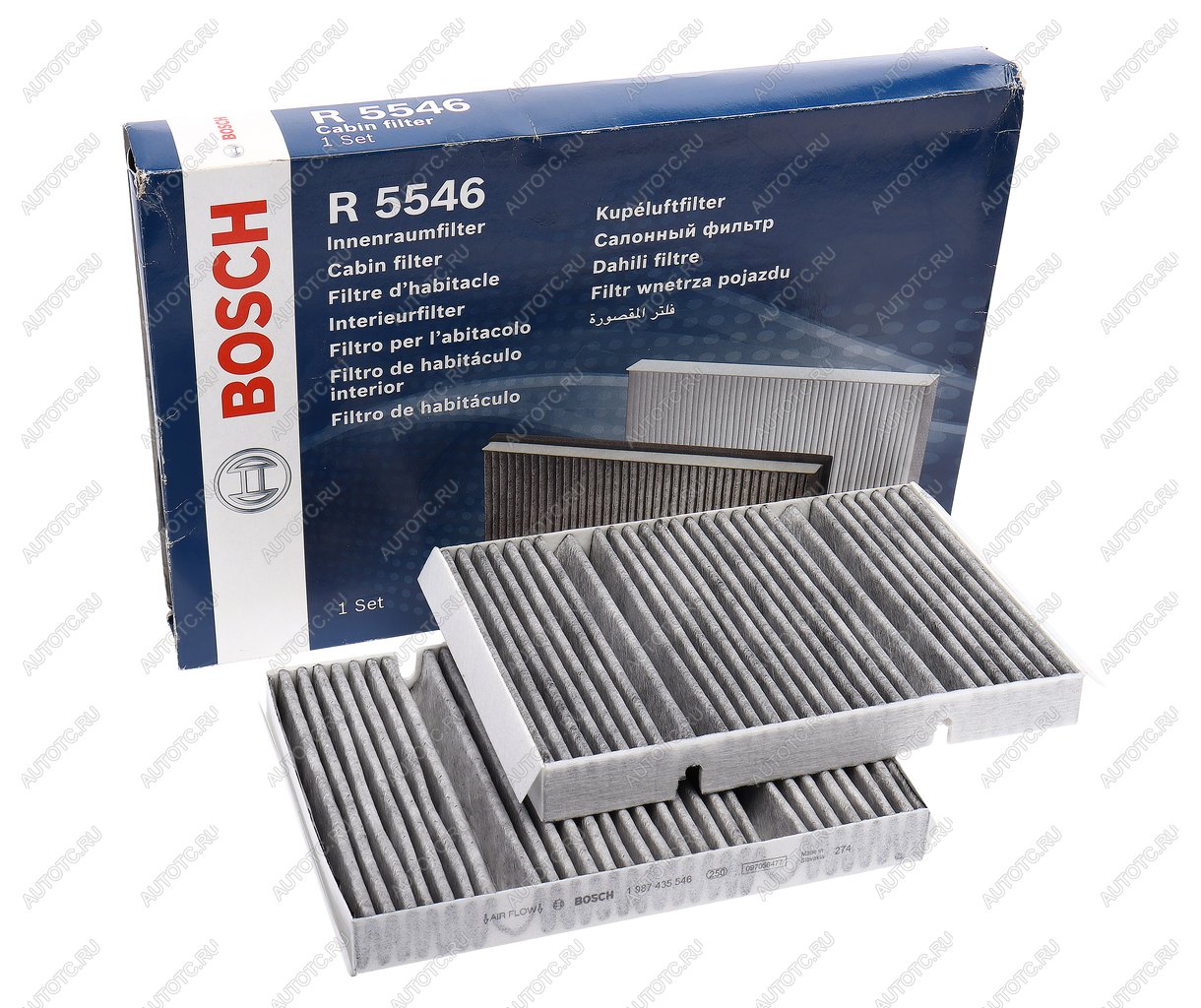 5 949 р. Фильтр воздушный салона MERCEDES S (W222) (13-) угольный BOSCH BOSCH 1987435546 BOSCH 1987435546  с доставкой в г. Керчь