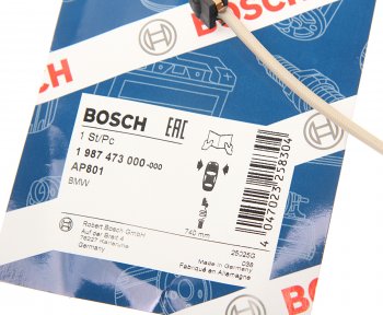 979 р. Датчик износа тормозных колодок BMW X3 (E83) передний BOSCH BOSCH 1987473000  с доставкой в г. Керчь. Увеличить фотографию 2